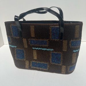 Fendi Roll Beaded Shoulder Bag with Alligator Strap